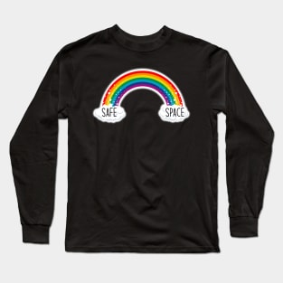 Safe Space Rainbow Long Sleeve T-Shirt